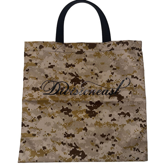 DE Camo Script Tote